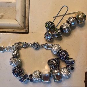 Brighton bracelet with charms